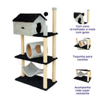 Arranhador Casinha 3 Andares Para Gato