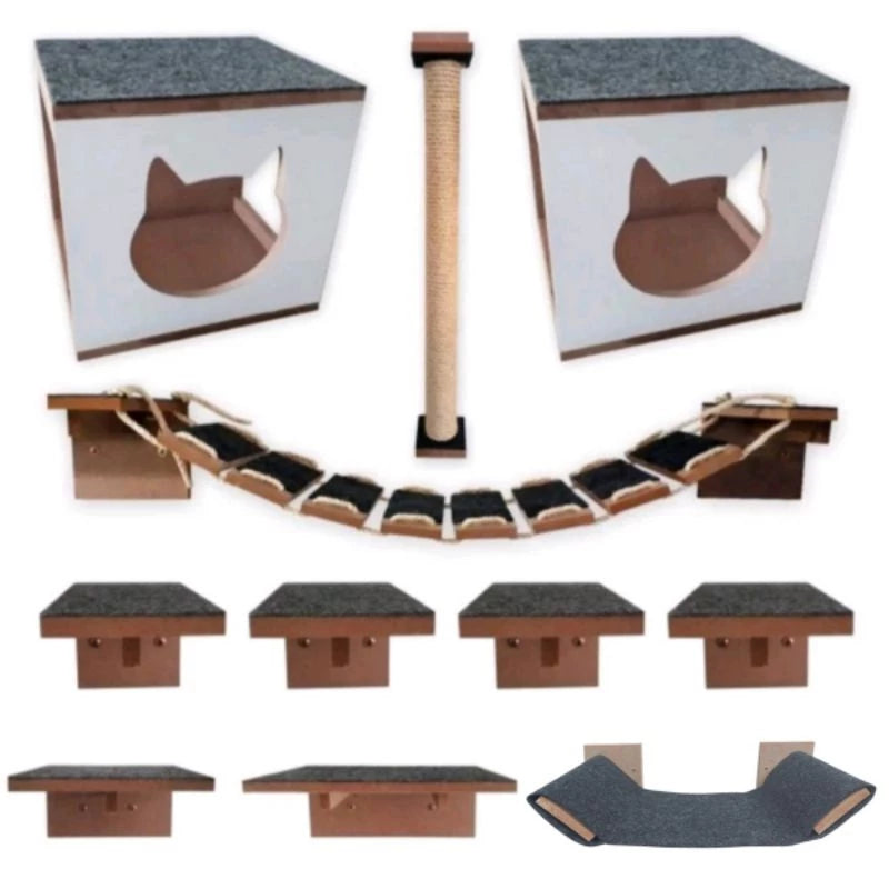 Parquinho Para Gato Com Nicho Prateleira