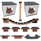 Parquinho Para Gato Com Nicho Prateleira