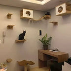 Playground Para Gato Com 9 Peças Reforçadas