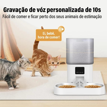 Dispensador Automático De Alimentos Para Pet 6L