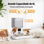 Dispensador Automático De Alimentos Para Pet 6L