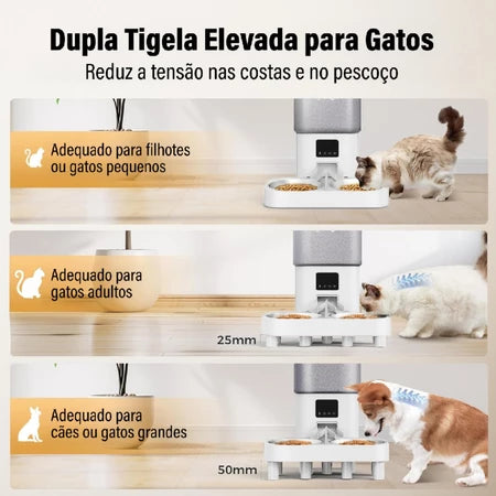 Dispensador Automático De Alimentos Para Pet 6L