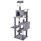 Arranhador/Casinha Formato Torre Para Gato
