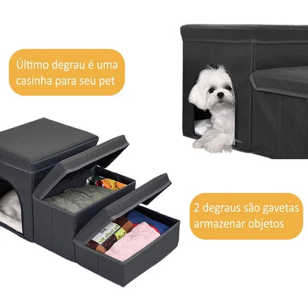 Escadinha 3 Degraus para Pet