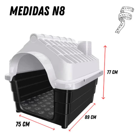 Casinha Cachorro cão Porte Grande N8 Casa Pet Desmontável Resistente