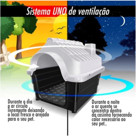 Casinha Cachorro cão Porte Grande N8