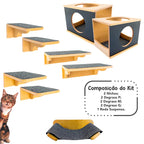 Playground Com 9 Peças Para Gato