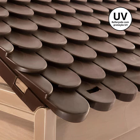 Casinha Para Cachorro Grande Plástico Proteção UV