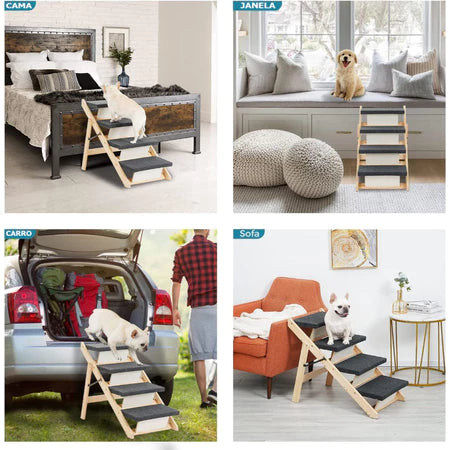 Rampinha para Animais Domésticos - Escada para Pet